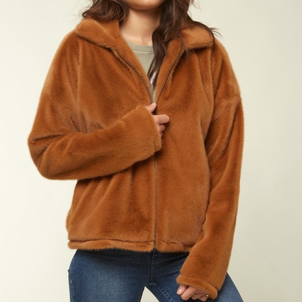 O'NEIL Women's teddy faux fur COMFY jacket
